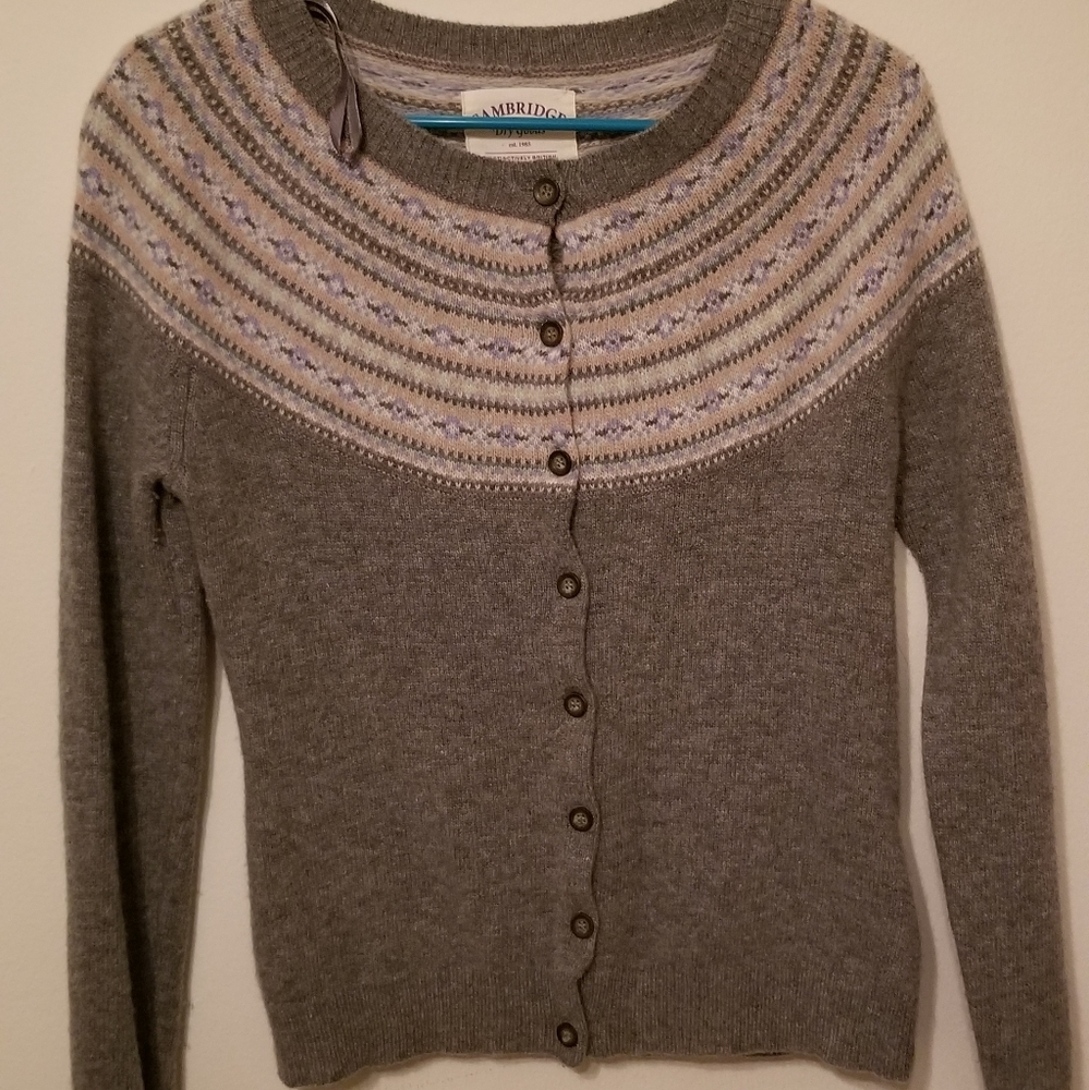 Vintage Women's Lambswool Cardigan